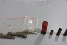 Polícia prende suspeito de tráfico de drogas e apreende maconha, no Agreste