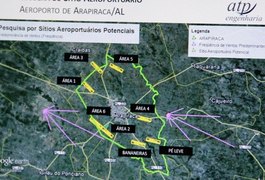 Finalizado estudo para o sítio aeroportuário do município de Arapiraca