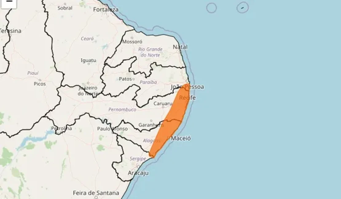 Saiba previsão do tempo para o final de semana em Alagoas