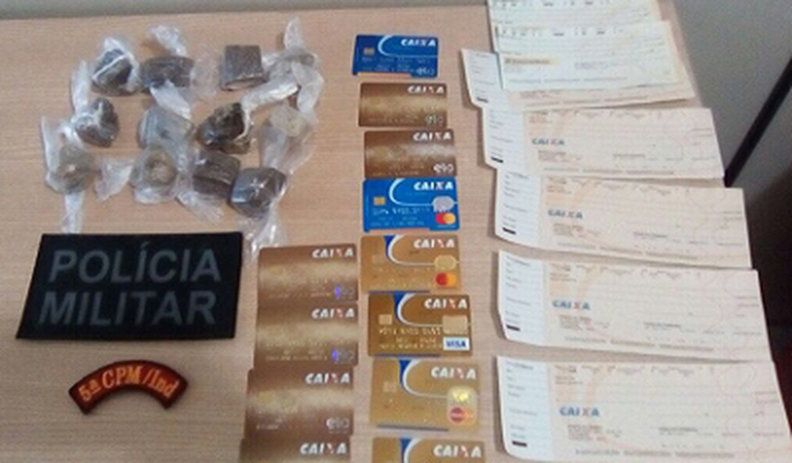 PM apreende maconha na Praia do Francês, em Marechal Deodoro