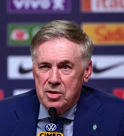 Ancelotti fecha lista com 55 que deve ter Neymar, Estêvão e Thiago Silva