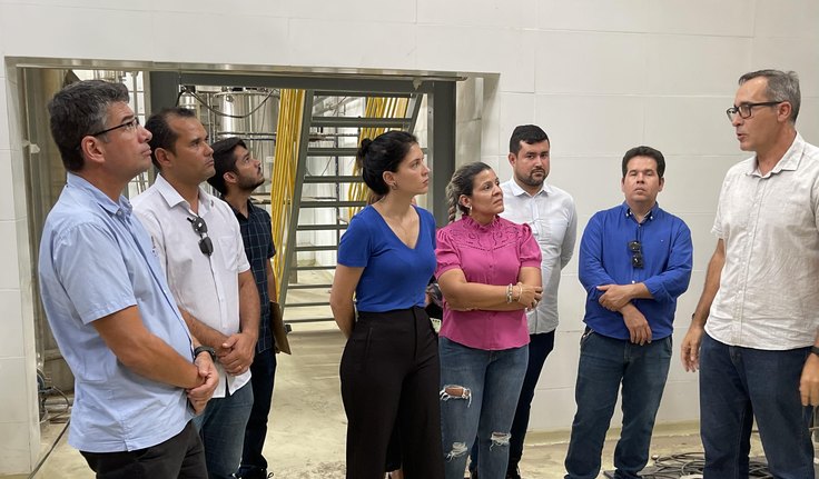 Obras da fábrica de leite em pó avançam na cidade de Batalha