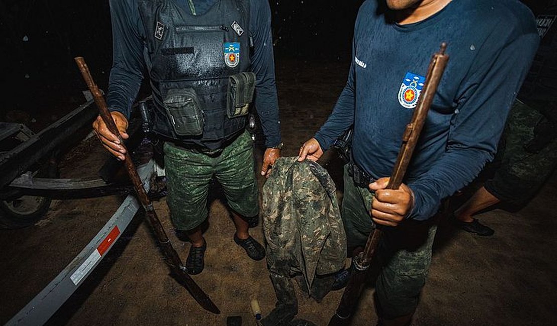 Operação apreende espingardas de caçadores em Olho D'água do Casado