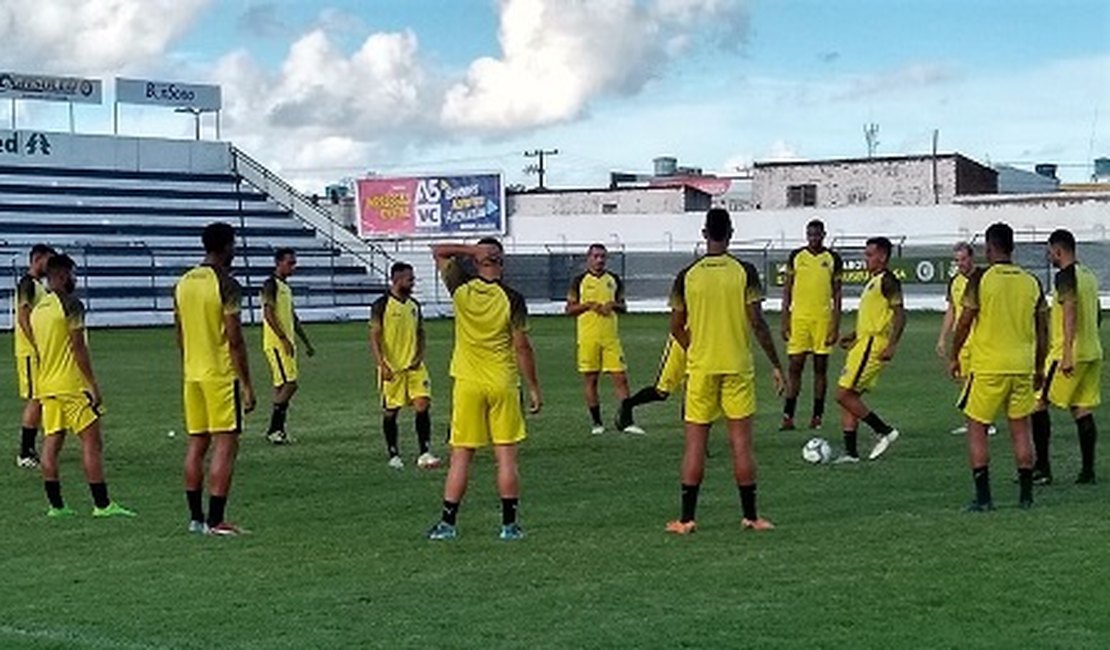 Treino do ASA foca fortalecimento físico e potência dos jogadores