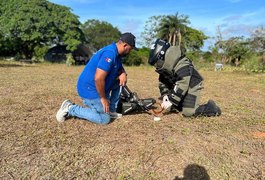 Polícia Científica de Alagoas participa de instrução de técnicas periciais com o uso de artefatos explosivos