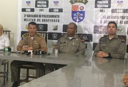 Enio Bolivar garante intensificar ações de combate a criminalidade em Arapiraca e região