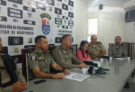 Força Tarefa colabora com redução de quase 60% da criminalidade em Arapiraca