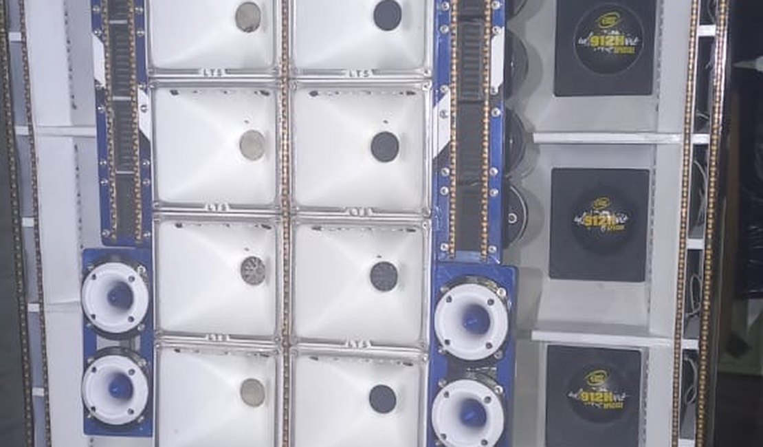 PM apreende paredão de som durante operação de combate à perturbação do sossego