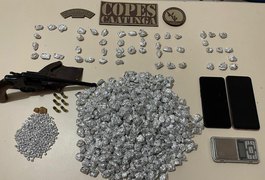 Ação policial prende acusados de tráfico e apreende drogas em Alagoas