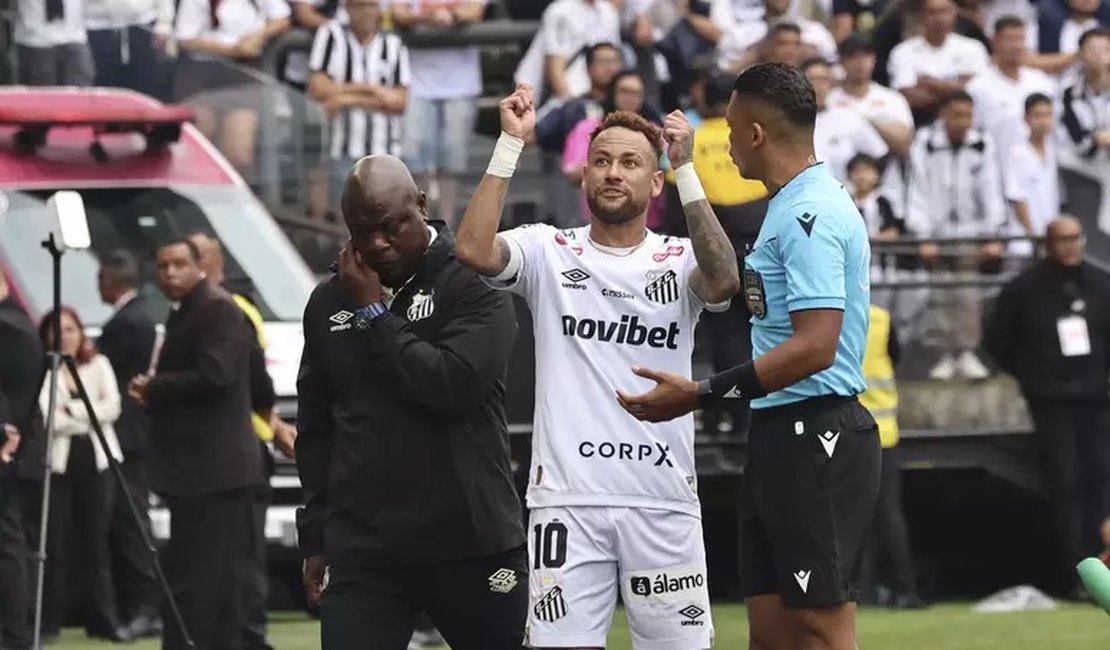 Por unanimidade, STJD nega anulação do jogo em substituição errada de Neymar