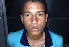 Oplit prende em flagrante jovem suspeito de cometer assaltos, em Alagoas