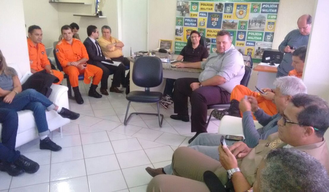 Cúpula de Segurança se reúne para traçar metas e estratégias em Arapiraca