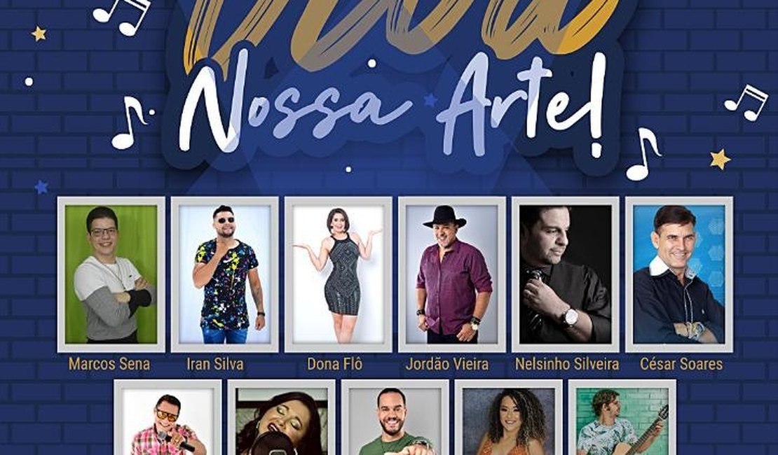 Vídeo. Artistas de Arapiraca farão live em homenagem a compositores nordestinos