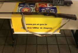 Rocam prende suspeito de homicídio com armas de fogo em Campo Alegre