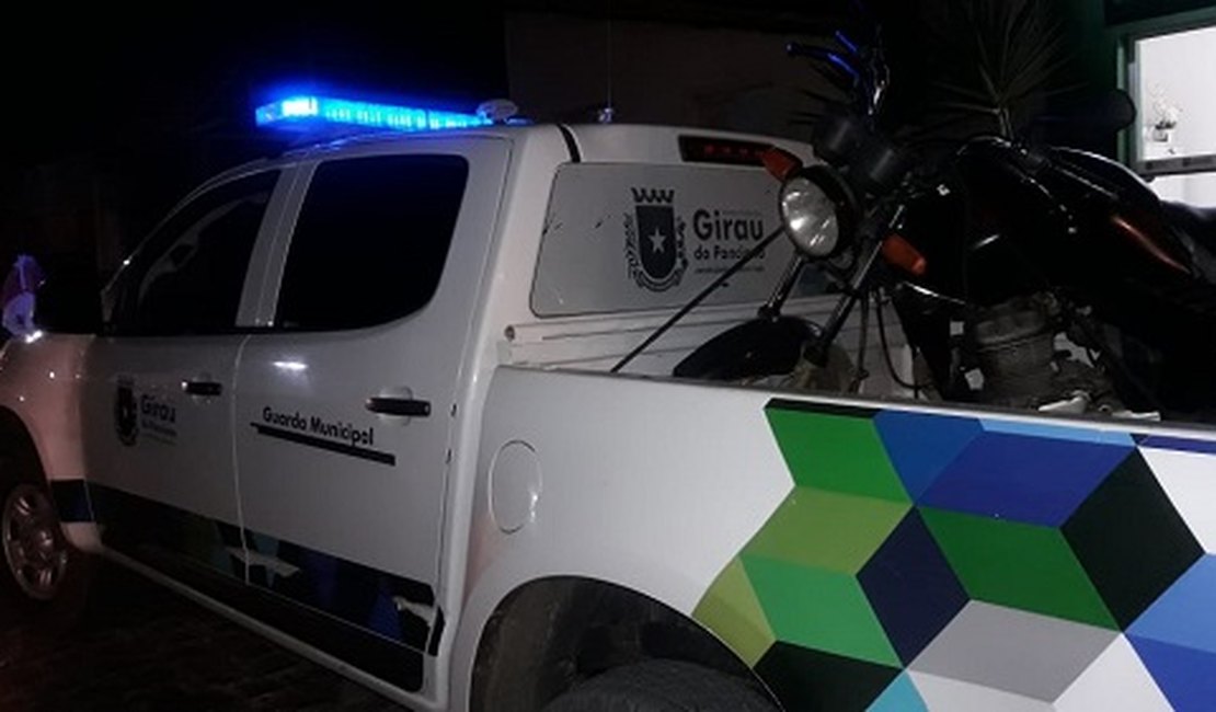 Em ação rápida, Guarda Municipal de Girau do Ponciano recupera veículo roubado