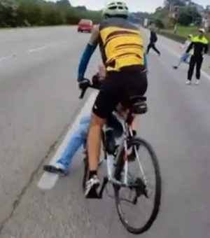 VÍDEO. Polícia recupera bicicleta de R$ 15 mil roubada de educador físico na Imigrantes