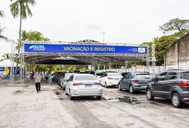 Vacinação da primeira dose contra a covid-19 está suspensa em Maceió