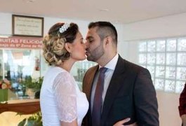 Andressa Urach divulga fotos do casamento com pai de seu filho