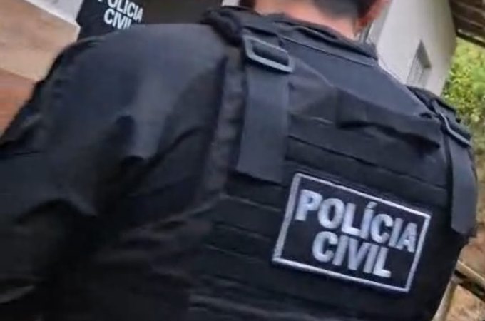 Polícia Civil prende homem acusado de estuprar e engravidar enteada em Lagoa da Canoa