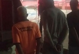 Quatro são detidos por latrocínio de jovens em Piaçabuçu; autores podem ter matado idoso em Penedo