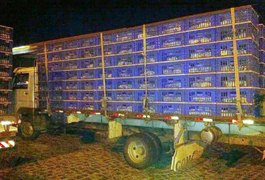 Fiscalização da Sefaz autua carregamento clandestino de frango