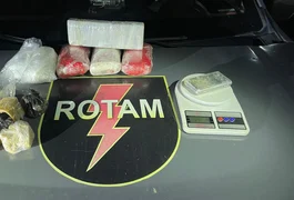 Polícia apreende quatro quilos de drogas e liberta mulher em cárcere privado na Forene