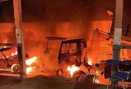 Rio Grande do Norte vive madrugada de terror e vandalismo