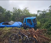 VÍDEO: Acidente em Delmiro Gouveia envolve BMW sorteada e recomprada pelos Gêmeos e deixa um ferido
