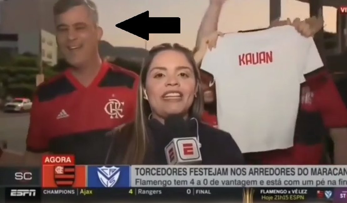 Vídeo. Repórter da ESPN sofre assédio durante cobertura de jogo do Flamengo no Maracanã