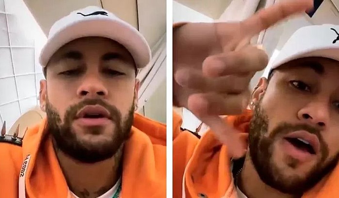 Neymar se pronuncia sobre pouso de emergência de avião que estava