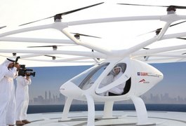 Dubai inicia testes em tentativa de se tornar primeira cidade com táxis drones