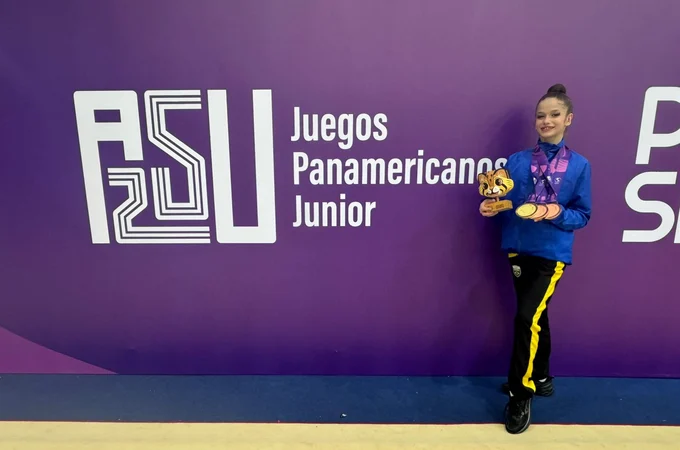 Alagoana de 13 anos conquista três medalhas com a Seleção Brasileira no Panamericano de Ginástica Rítmica