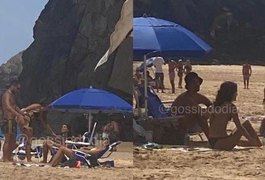 Vídeo. Bruna Marquezine e Enzo Celulari trocam beijos e curtem em Noronha