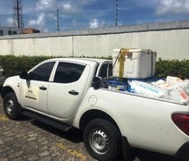Produtos químicos apreendidos durante operação da PF são doados à UFAL