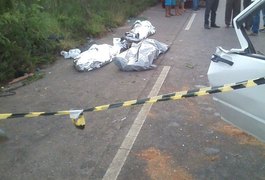 Grave acidente deixa três mortos na AL 220 em Folha Miúda, na tarde desta segunda