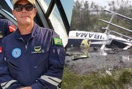 Helicóptero do Ibama cai no Pantanal e piloto morre