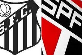 São Paulo e Santos se enfrentam pelo Campeonato Paulista na noite desta quarta