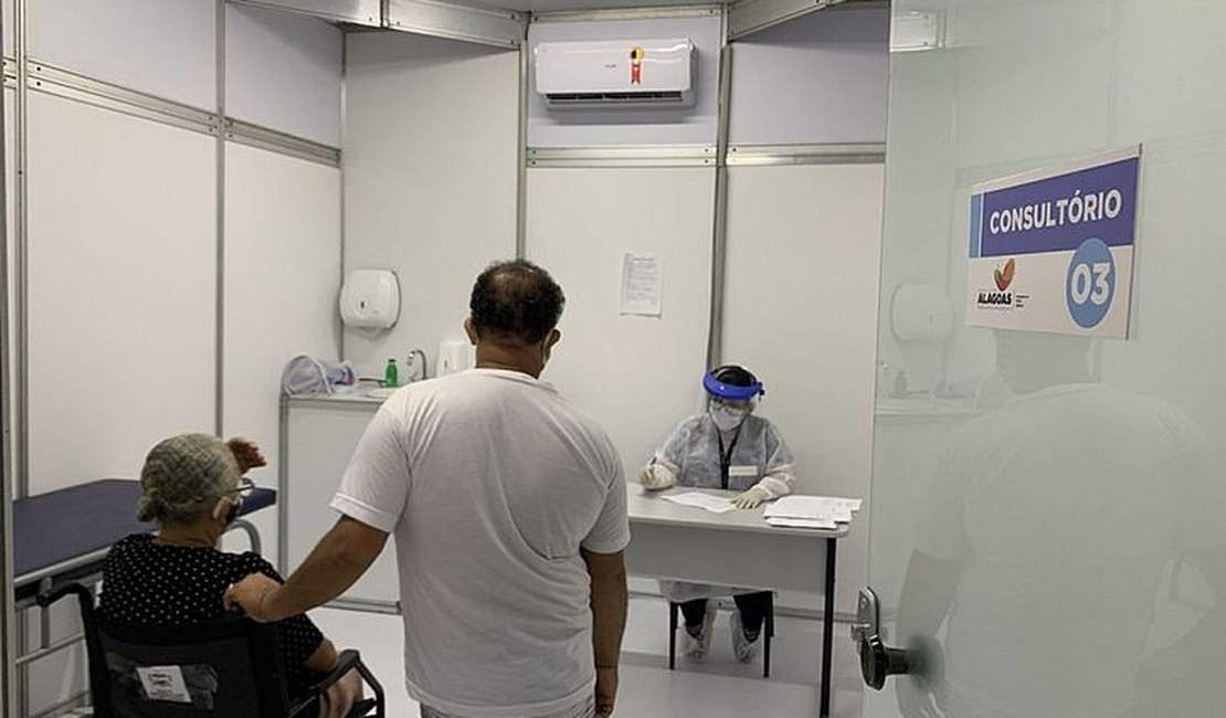 Covid-19: Centrais de Triagem de Alagoas diagnosticaram quase seis mil pacientes em julho