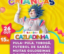 Banda Cazuadinha será a atração da grande festa das crianças organizada pela Prefeitura de Junqueiro