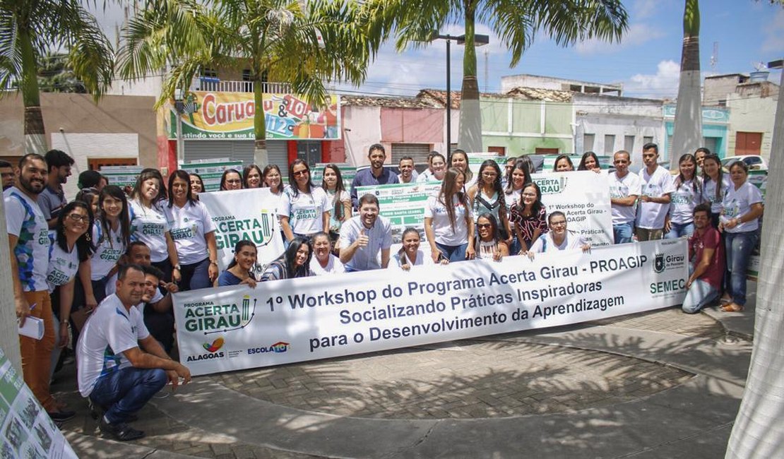 Educação de Girau do Ponciano promove Workshop para socialização de práticas inspiradoras