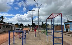 Prefeitura de Penedo inaugura academias ao ar livre em praças revitalizadas