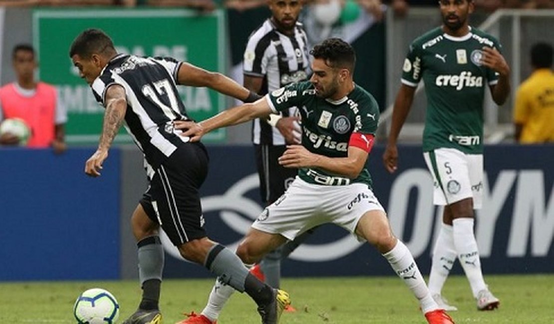 CBF retira os três pontos da vitória do Palmeiras sobre o Botafogo da tabela do Brasileiro