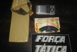 Menor é apreendido por tráfico de drogas no bairro Primavera, em Arapiraca