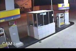 Casal furta Posto de Combustível em Arapiraca