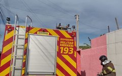 Incêndio em residência em Arapiraca