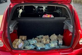 Carro abandonado é apreendido com cerca de R$ 1 milhão dentro de porta-malas em São Luís