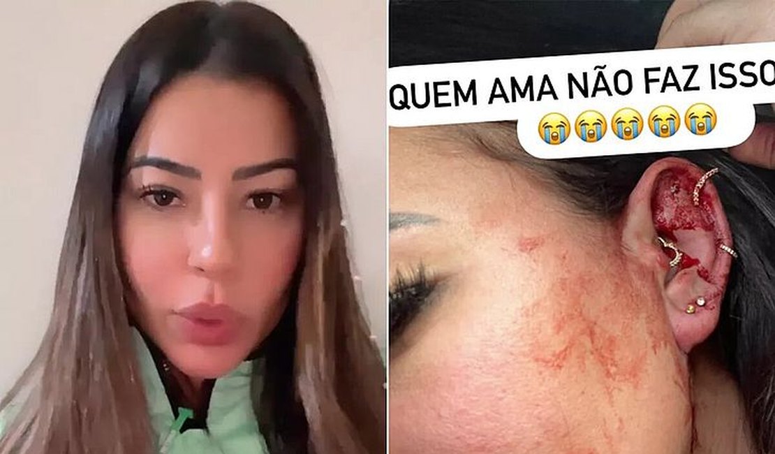 Influenciadora amiga de Carlinhos Maia revela agressões do namorado na internet: 'Monstro'