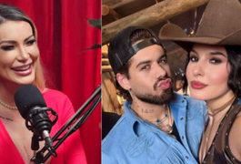 Estrela de filmes de 'amor intenso', Andressa Urach cutuca Zé Felipe: 'Ele não chupa a manga bem'