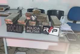 PMs verificam denúncia de violência doméstica e acabam apreendendo mais de 17kg de drogas em Arapiraca