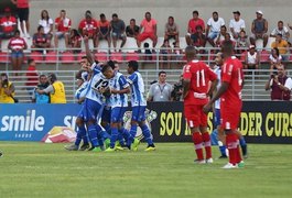 Com gol de Robinho, CSA vence o CRB por 1 a 0 e abre vantagem na final do Alagoano